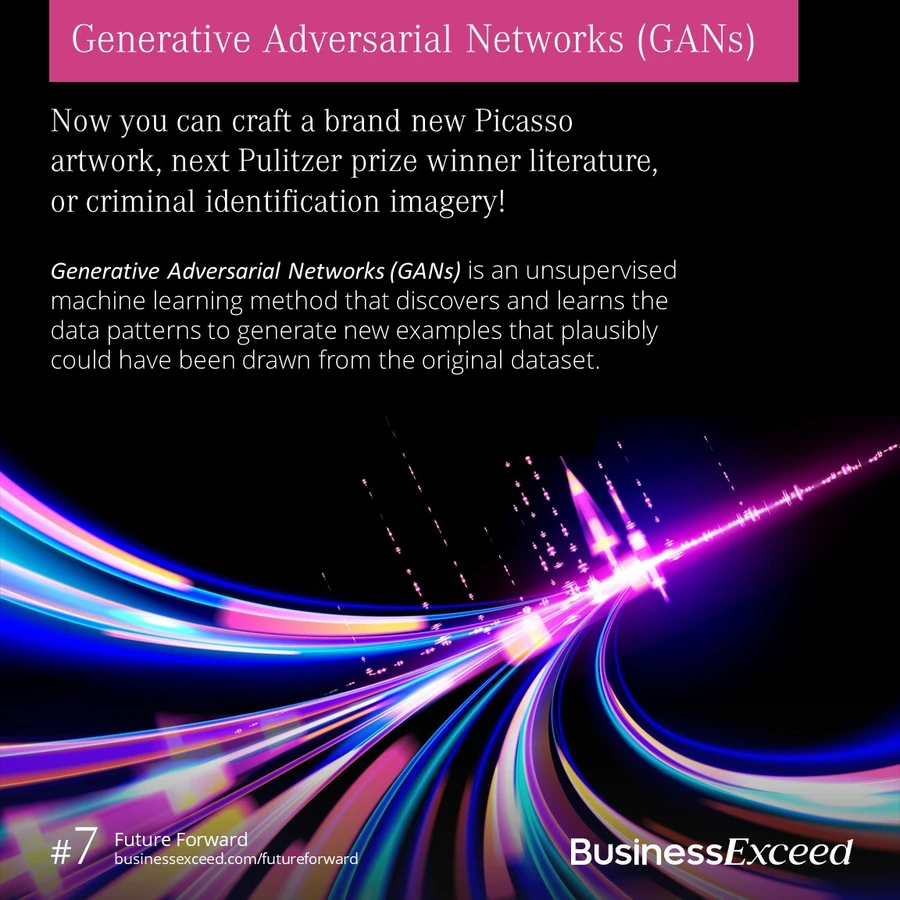 Generative Adversarial Networks (GANs) Future Forward